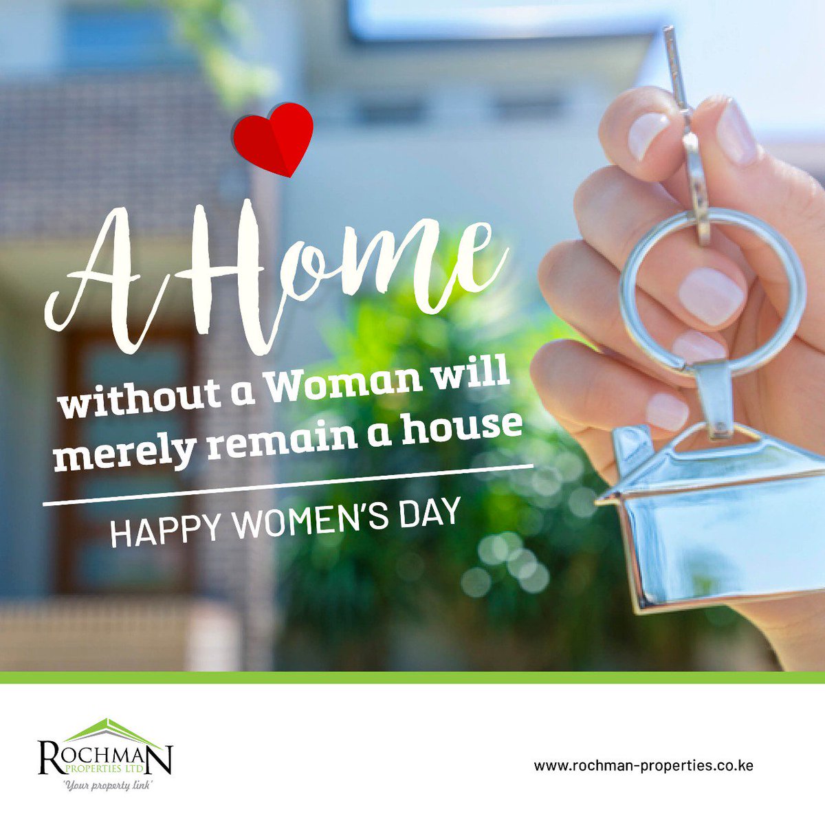 rochmangroup's tweet photo. Happy International Women's Day to every woman!
This year's theme is: 'Think equal, build smart, innovate for change'. Celebrate the women in your life that fits the theme in the comment section below
#SheMeansBusiness
#InternationalWomensDay
#IWD2019
#RochmanProperties https://t.co/GvX2WR26iP