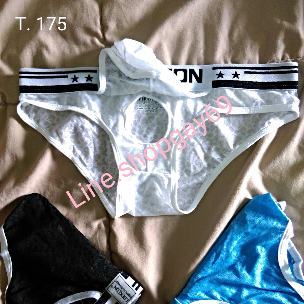 ShopGay69's tweet photo. กางเกงในแฟชั่นตัวละ 100 บาท M,L,XL สนใจแบบไหนก๊อฟรูปทักหาพ่อค้าได้เลยคับ
https://t.co/0FJReKswzo https://t.co/toYCKeAfTZ