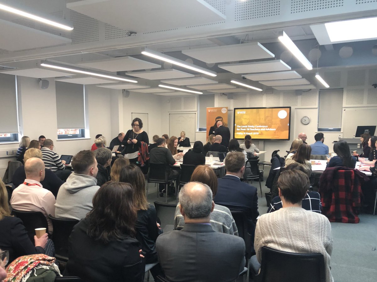 LTUEducationNet's tweet photo. Our annual conference for post-16 teachers and advisers is underway! Great to have a full room (including seats at the back!) getting ready for keynote speaker @TracyBrabin. #Post16conference https://t.co/qenCf74xxi