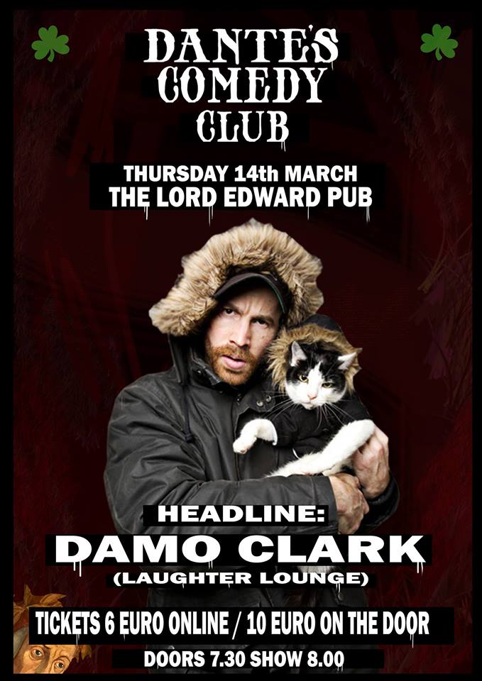 DantesComedyDUB's tweet image. ☘️PADDY'S WEEKEND☘️
🔥Thursday March 14th🔥
@DamianClark 
@PromoteComedy @RichieBree @FunnyPauline @ThereseCahill1 

TICKETS connect.jokepit.com/organisers/502…

#dantes #dantescomedy #dantescomedyclub #dantesinferno #dantesdivinecomedy #dublin #ireland #dublinireland #comedy #comedyclub