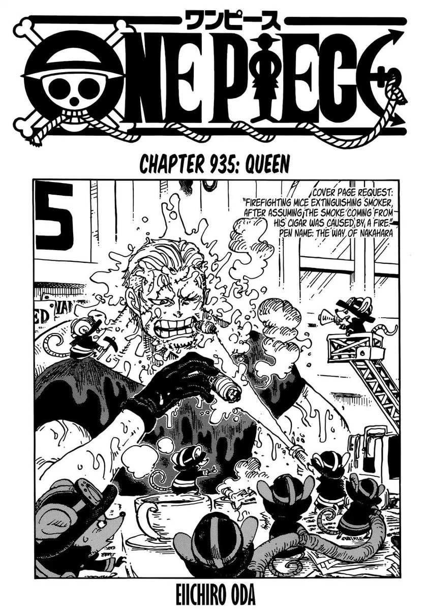 Mangaclub7's tweet photo. One Piece Chapter 935 https://t.co/Eqr41oYV3X https://t.co/mGPNWsMaqD