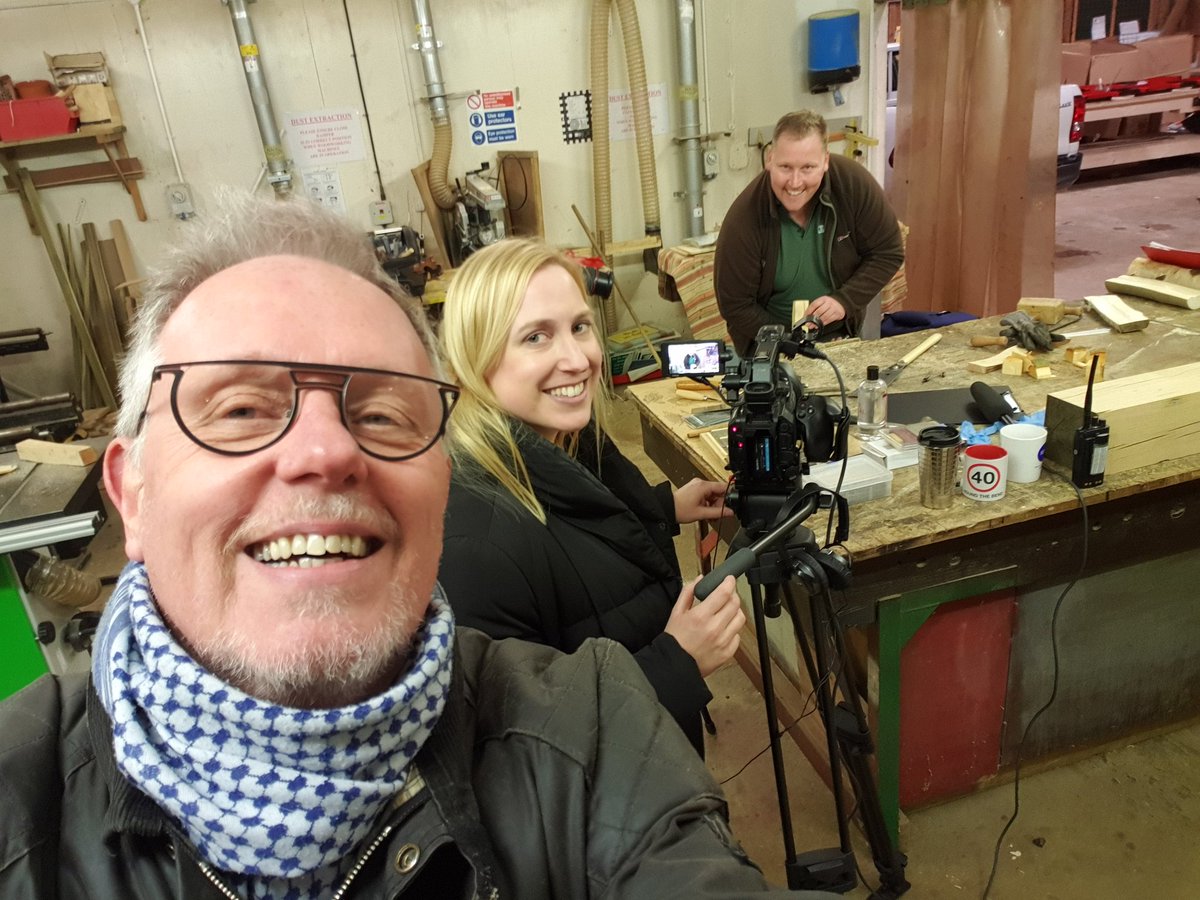 martynmoore's tweet photo. I could get to like this directing lark! https://t.co/XoCkpUMjf7