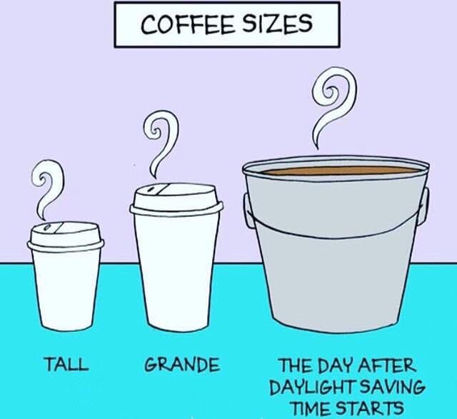 LorinOnTV's tweet image. CAUTION: We get one hour less of sleep this weekend 😂😂

(But) more sunlight during the day! ☀️☕️☀️ #FiOS1News #SpringFoward #DaylightSaving