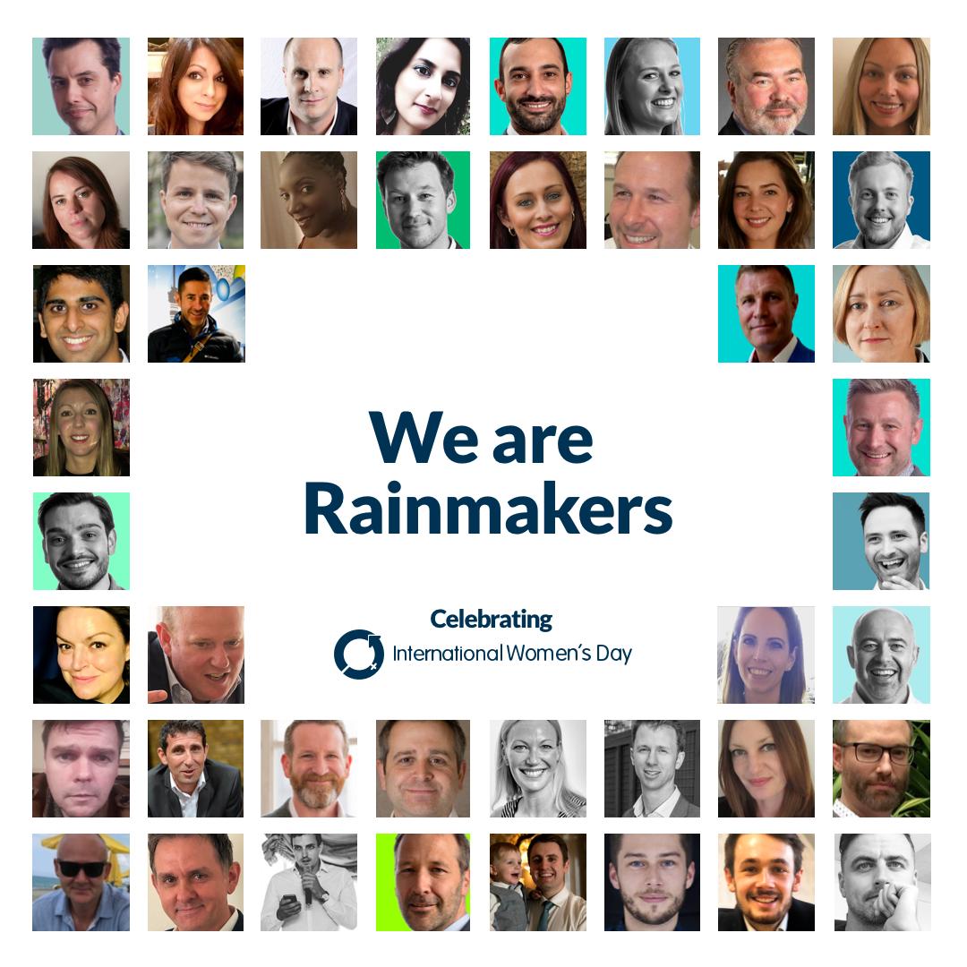 Proud to celebrate #IWD2019

From all of our Rainmakers who don't see gender, only the differences that make our teams brilliant.

#BalanceforBetter #techtalentcharter #InternationalWomensDay