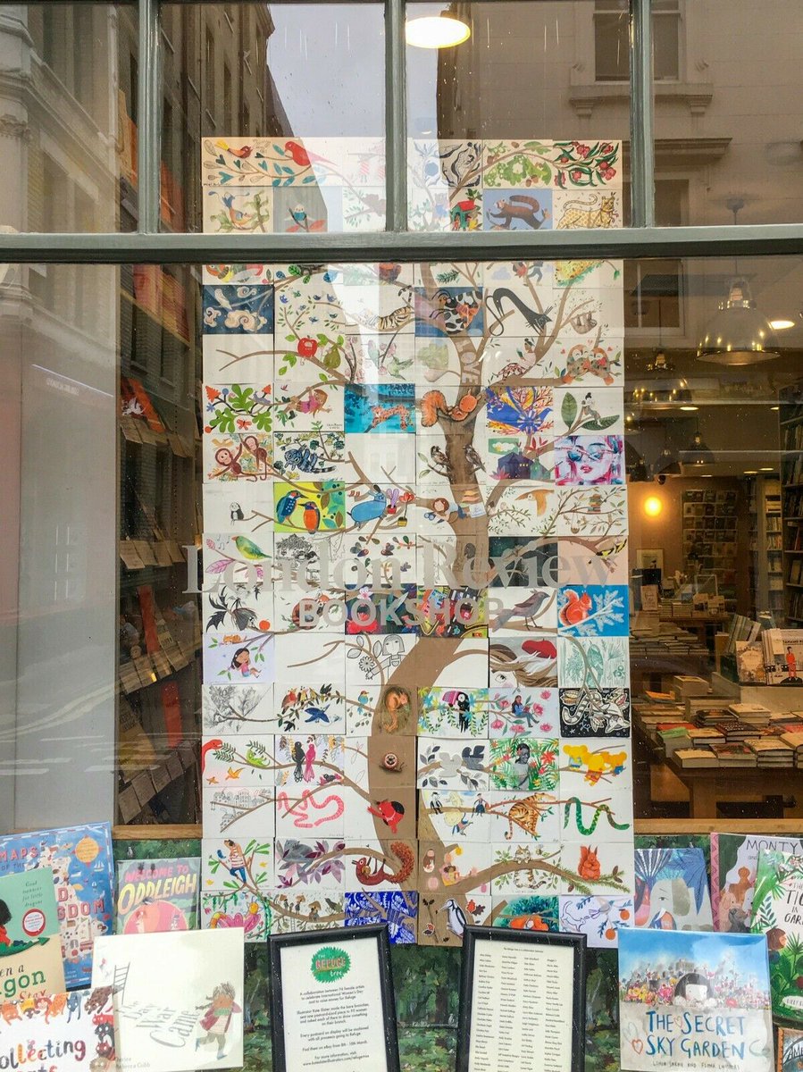 LiviGosling's tweet photo. You can now bid on my postcard design for @KateSlater's #RefugeTree project. All proceeds go to @RefugeCharity. #RefugeTree is a collaborative artwork made up of 96 postcards by female illustrators for #InternationalWomenDay2019 https://t.co/4bGcigBi5F #IWD2019 #Refuge #IWD https://t.co/64aM2YJA07