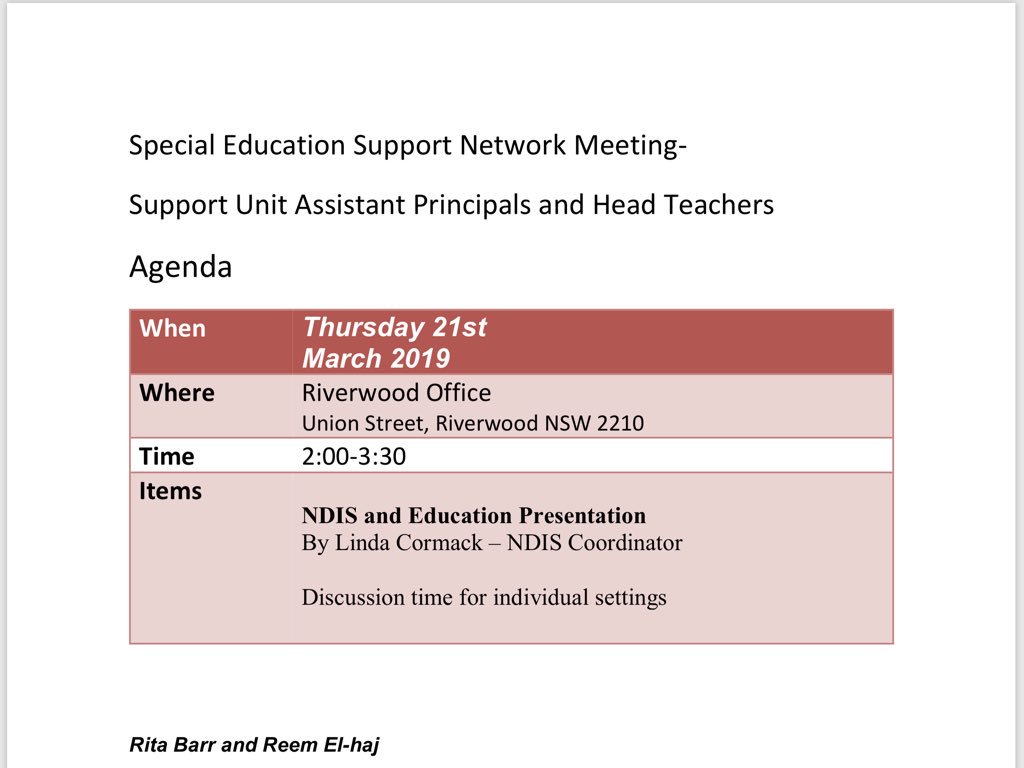 Save the date! Our first Special Education network meeting for 2019 coming up in week 8. Please share with colleagues that may find this beneficial. <a href="/RitaBarr_/">Rita Barr</a> <a href="/ten_ten36/">てー</a> <a href="/JessCiocci/">Jessica Ciocci</a> <a href="/martinazanetti/">Martina Zanetti</a> <a href="/OsmaniMs/">marwa osmani</a> <a href="/georgiac/">Georgia Constanti</a> <a href="/AndrewFielding8/">Andrew Fielding</a> <a href="/Lcchallis/">Louise Challis</a> <a href="/HelenMorgani/">Helen Morgani</a>