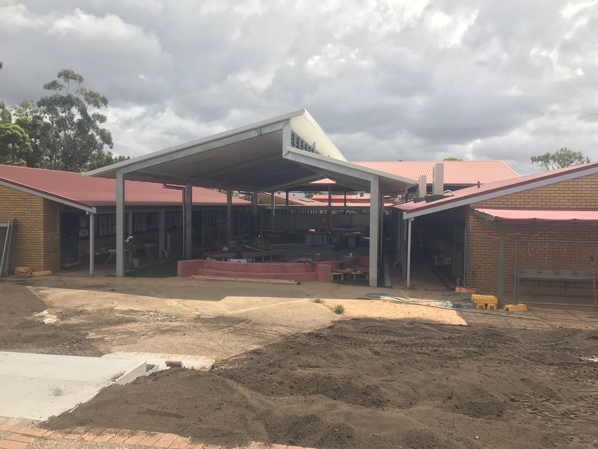 st_ants's tweet photo. Our Covered Outdoor Learning Area (COLA) is shaping up nicely.
Students should be using this space for various learning experiences before the end of this term.
#StAs #ExcellentLearningandTeaching #bcesecluster #TeachChallengeTransform https://t.co/13D2H7F7cv