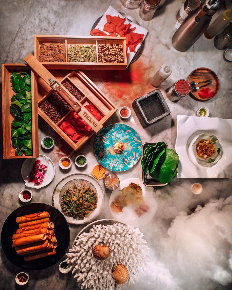 #Repost @beautifulcuisines 

#TresindStudio #WorldsSmallestMostExclusive #ModernIndianRestaurant #EvolutionofTresind #NassimaRoyalHotel #Dubai #VisitDubai