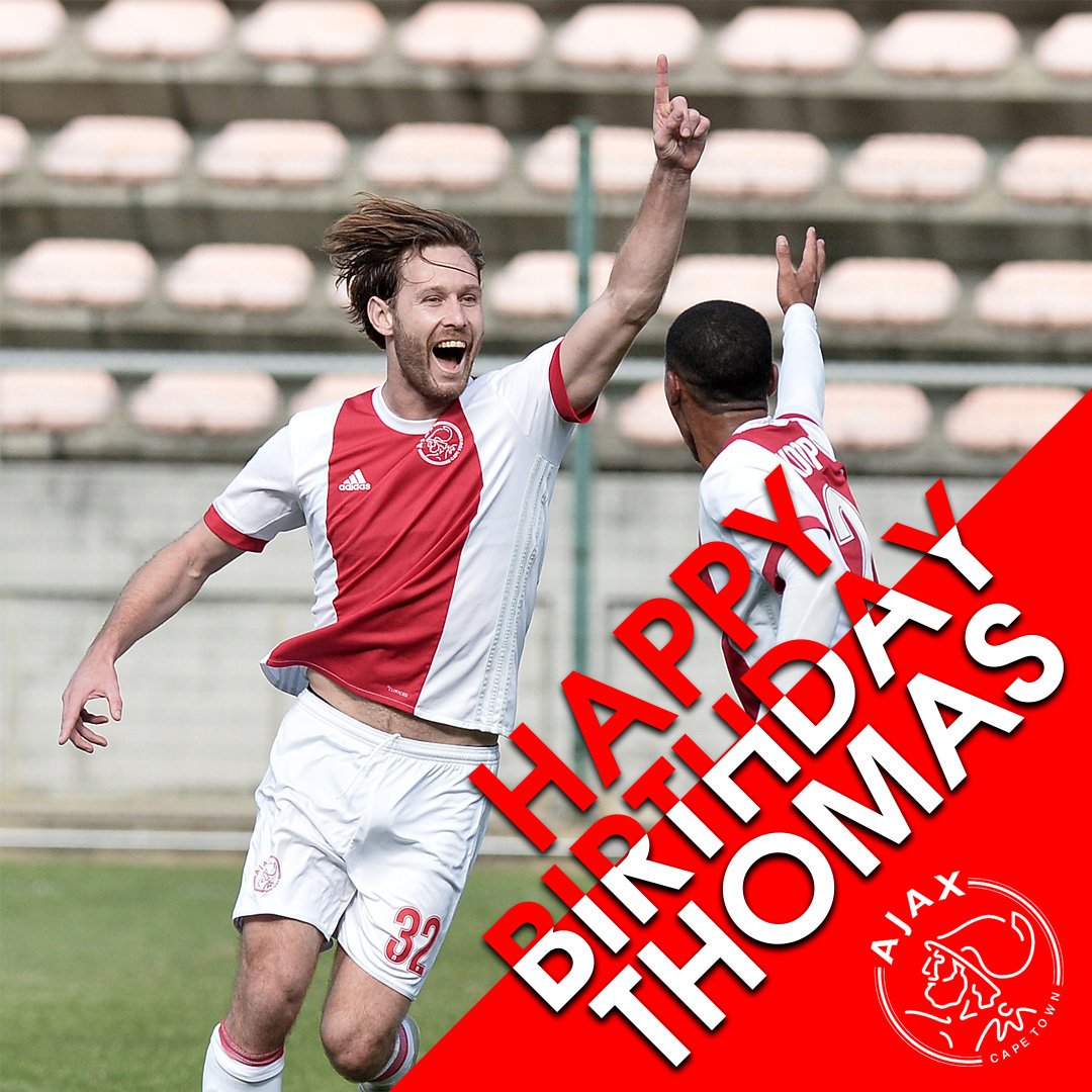 Hip hip hooray it's #BIGSEXY's Birthday! Happy 31st birthday Thomas Verhaar! 

Also a special happy birthday to Brett Evans ❤️

#WeAreAjaxCT #WarriorUP