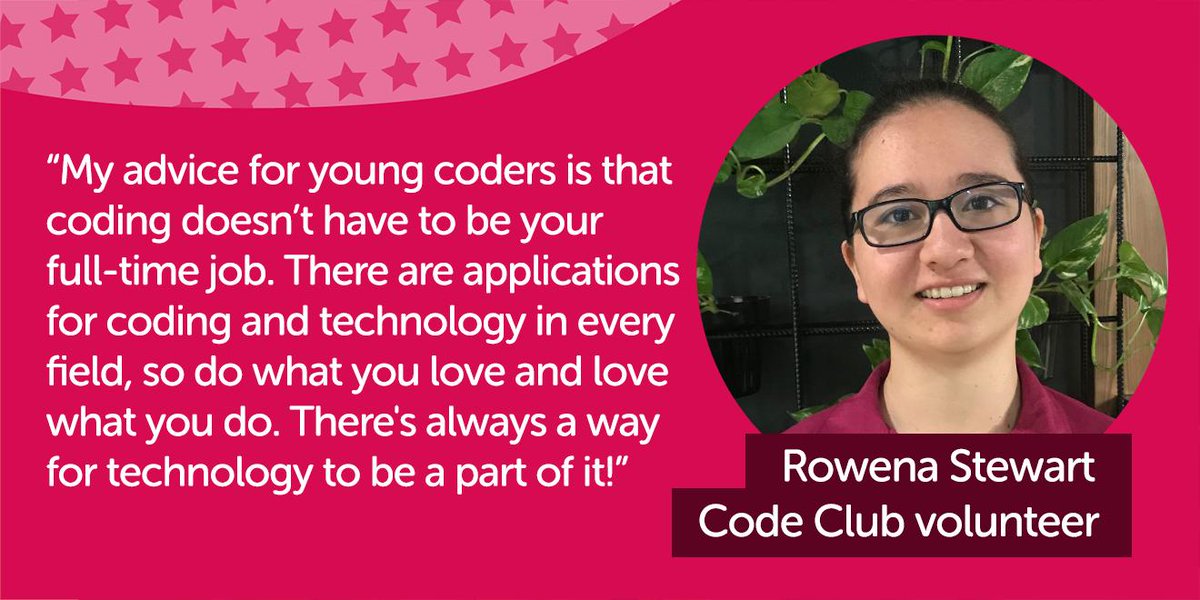 CodeClubGlobal's tweet image. Rowena in Australia became a Code Club volunteer because she loves teaching and supporting her local community. 

Check out her advice for the next generation of young female coders as part of #IWD2019! #RealRoleModels