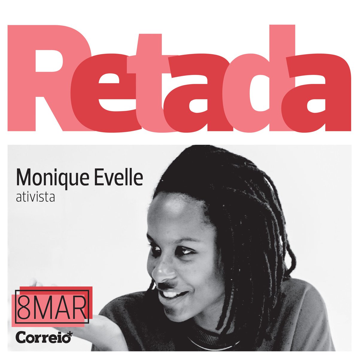 correio24horas's tweet photo. Monique Evelle, jovem ativista do movimento negro, feminista e empreendedora. Ela virou episódio da série Os Originais, da Netflix #retada #8demarço #DiaInternacionalDaMulher https://t.co/P4b90G3uRQ