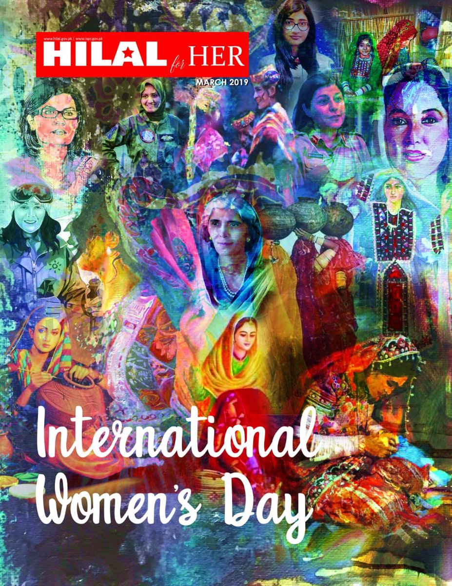 peaceforchange's tweet photo. The world and our lives are incomplete without women. In every relationship she is a great indispensable support. Thanks for being with us and making our lives successful. Respect for all women. 
ISPR monthly magazine ‘Hilal for Her’ says it all 
#InternationalWomenDay https://t.co/4b5X0WVWLK