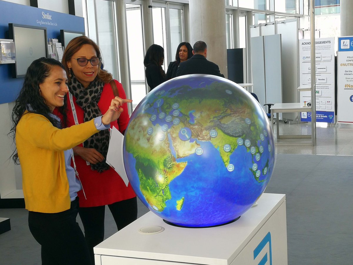 HeyPufferfish's tweet photo. Find @heypufferfish in beautiful #Valencia today for day 2 of #NandG2019, supporting @AbbottGlobal. Its great seeing the latest #PufferTouch2 draw crowds from some of the world’s leading medical professionals, specializing in Children’s Health & Nutrition. #makedigitalreal https://t.co/pmNt3JdUly