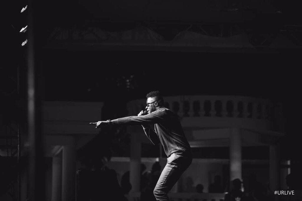URLiveConcert's tweet photo. [@SizztheTruth] electrified the crowd with music form ‘The Whole Truth’
#URLive https://t.co/Gguek5qBgF