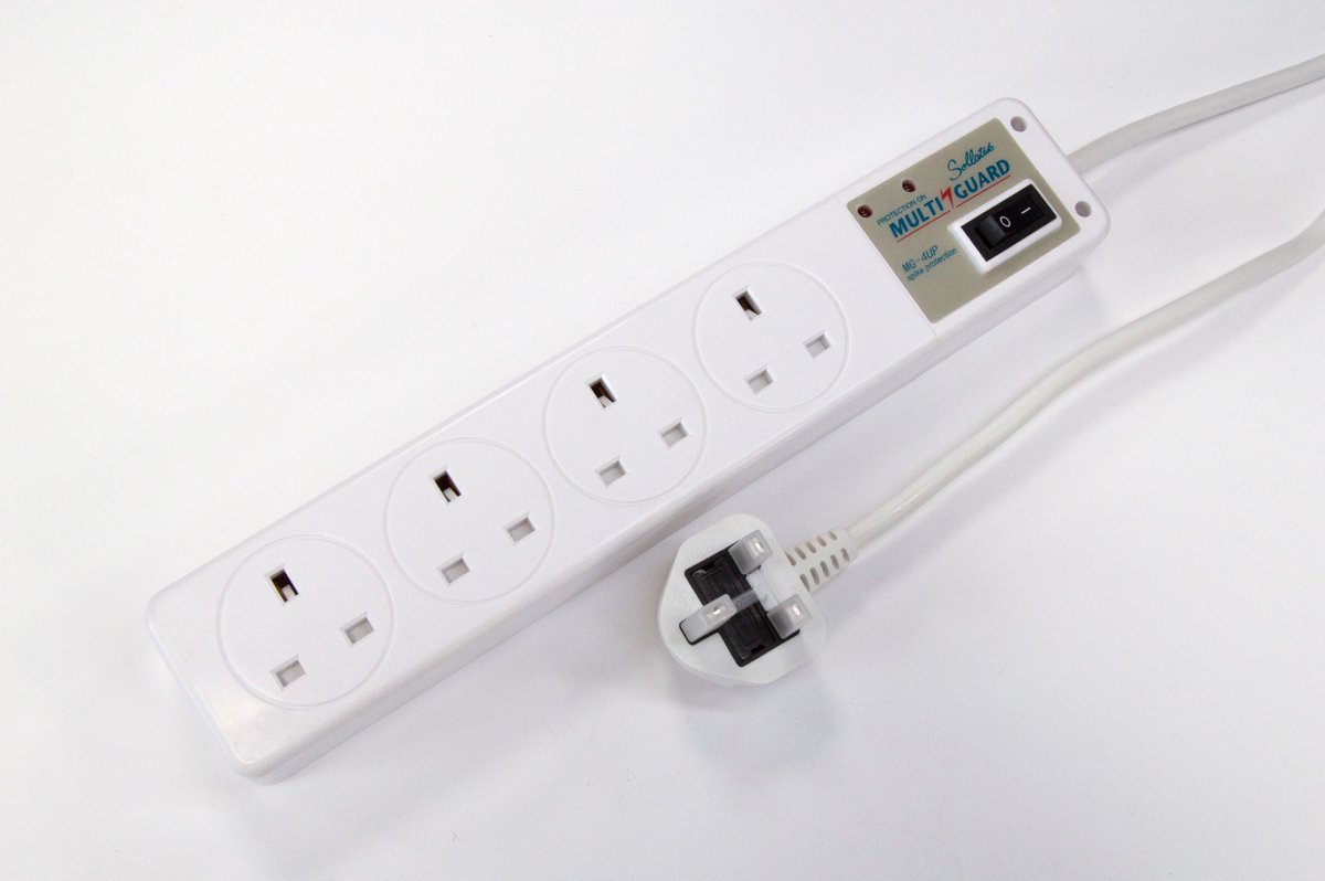 Sollatek's tweet image. Our latest 3 meter #surge protector extension lead is now available on Amazon!  #ExtensionLead #SurgeProtector #LightningProtection - amzn.to/2XDKrky @amazon