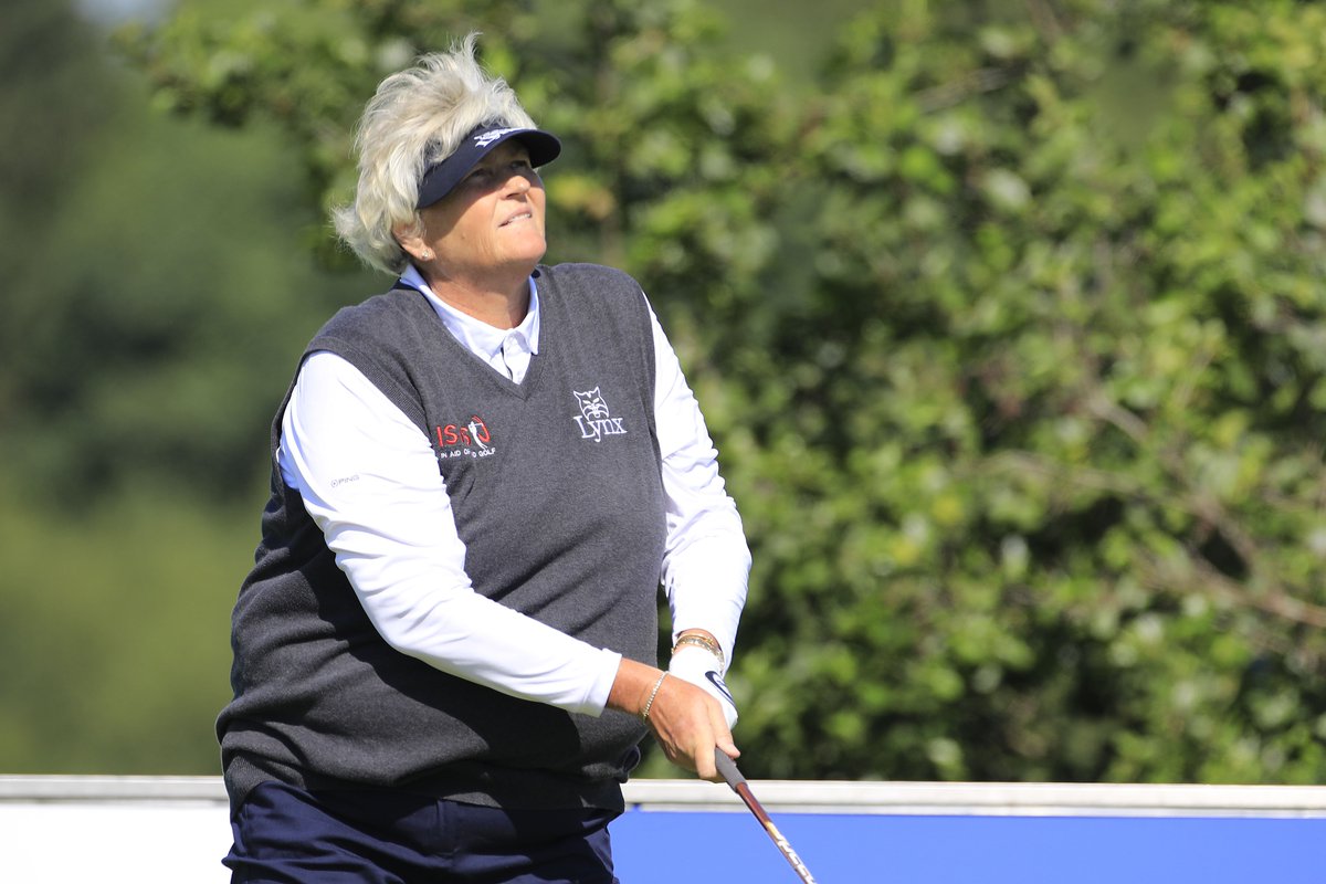 StaysureGolf's tweet photo. We are celebrating @womensday looking back at 2018 when the @StaysureTour welcomed @LETgolf legend, @GolfHallofFame member and multiple winner worldwide @LFCLJD to #ShipcoMasters @SimonsGolfClub
The first woman to do so!
#BalanceforBetter
#IWD2019
#InternationalWomensDay https://t.co/aHDmcjRF3D