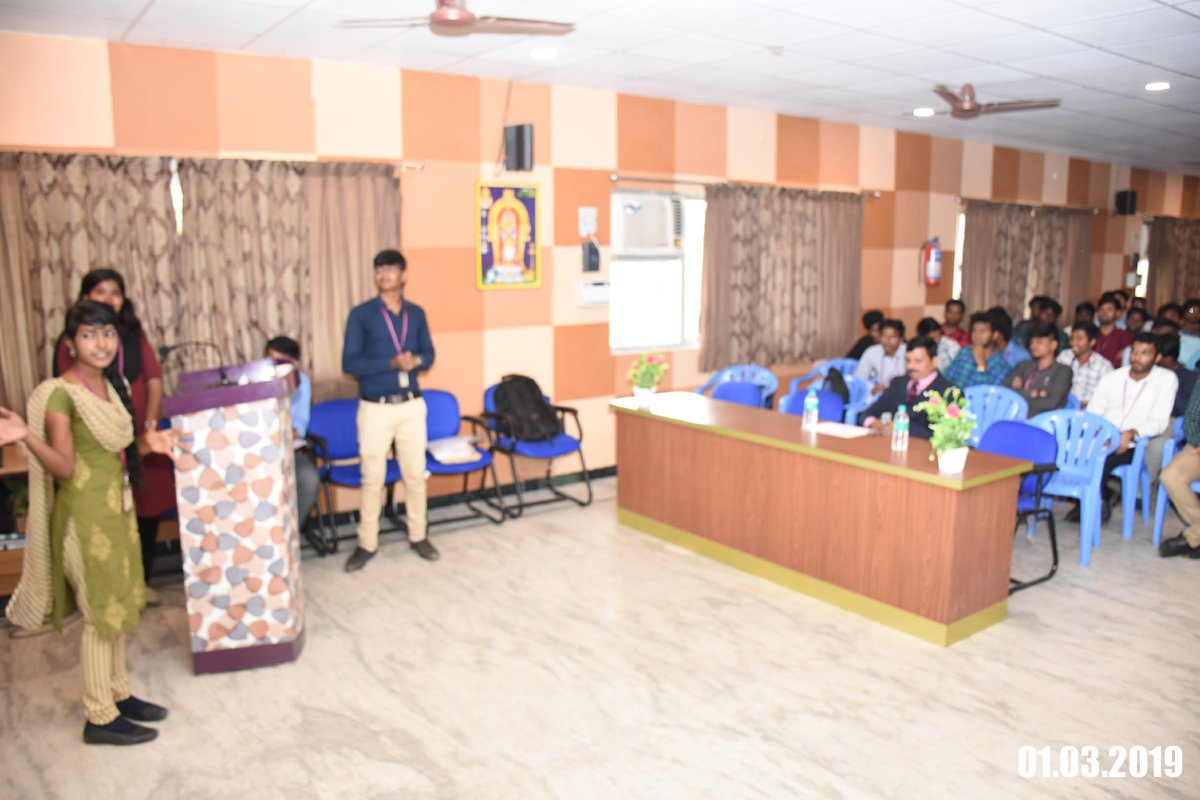 veltechmt's tweet photo. Start Up Multi Tech 2019 - A State Level E-Feast program was organised by EDC Club on 01.03.19 https://t.co/1DtToPjnU5