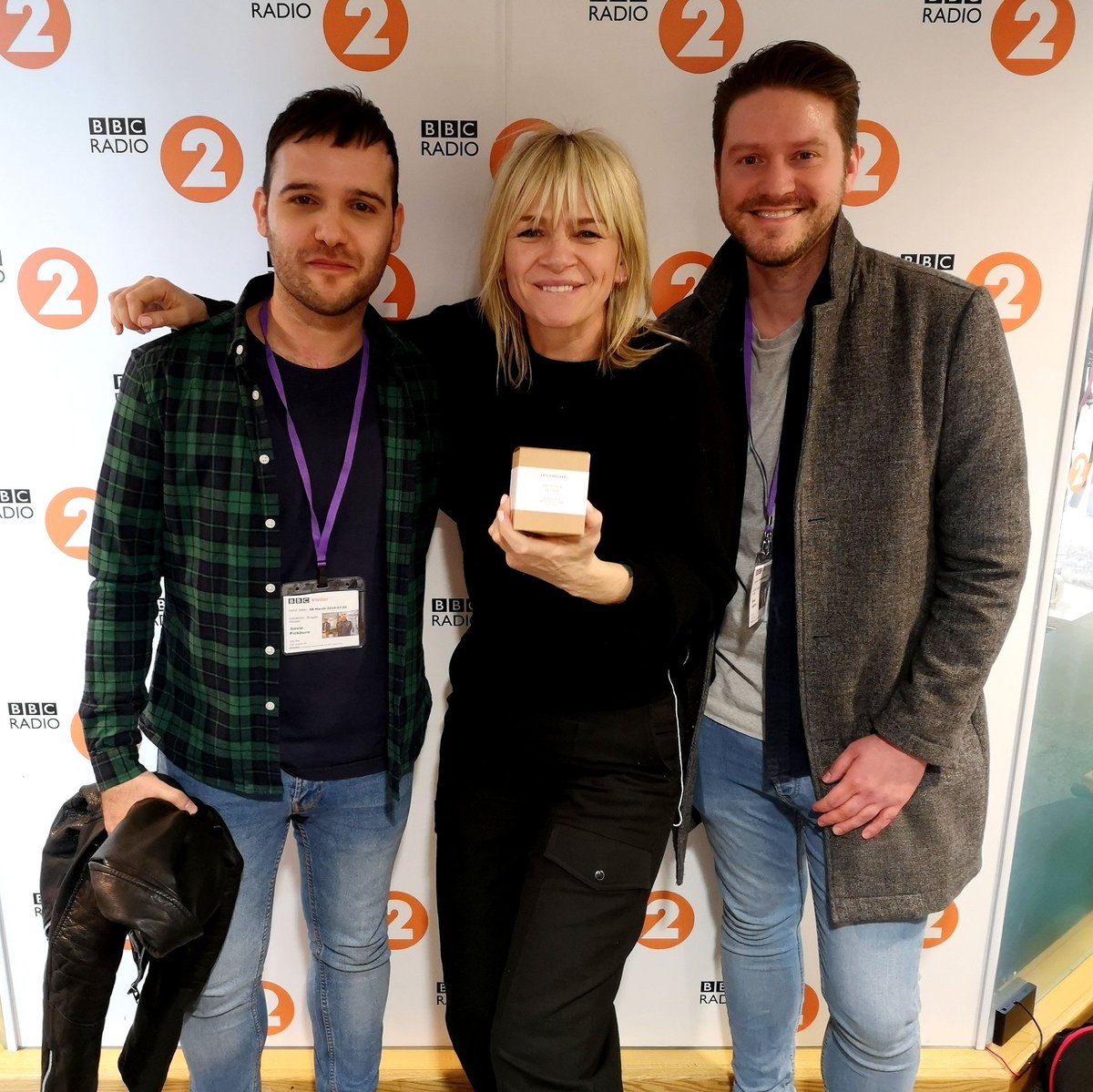 Zoe seems made up with her Fellowstead candle this morning on @BBCR2