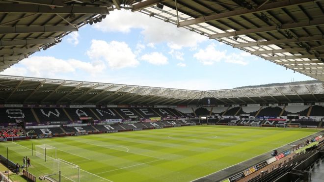 We can't wait to get going with another Swansea programme next week @LibertyStadium . It will be our fifth visit to Swansea, we're starting to feel very at home there! #Employability