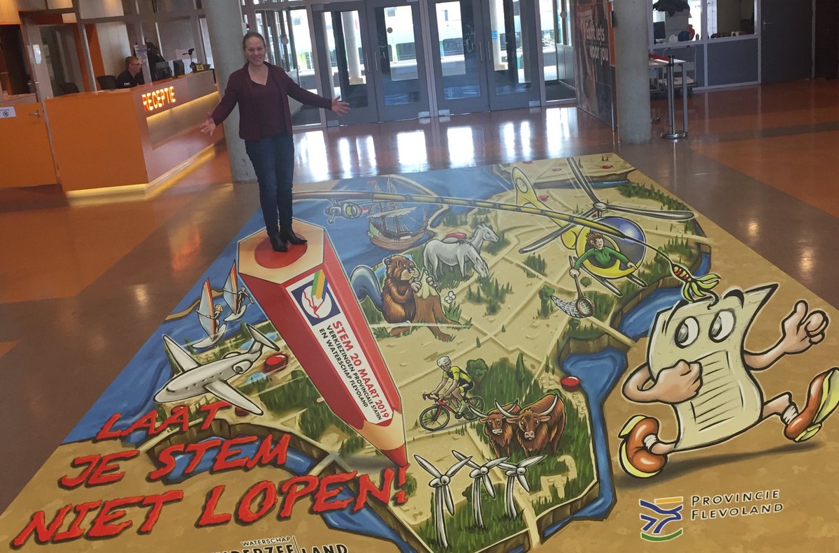 Laat je stem niet lopen. Stem 20 maart ✏️