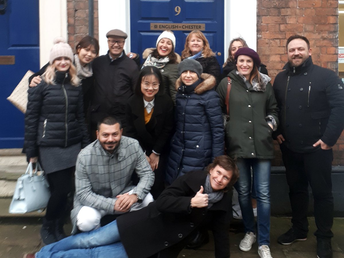 EnglishChester's tweet photo. It was a pleasure as ever hosting our leg of the spring TEN Fam Trip! What a great group! Thank you and see you back in Chester very soon :) #TEN #Chester #englishinchester https://t.co/LMtIkjoUC2