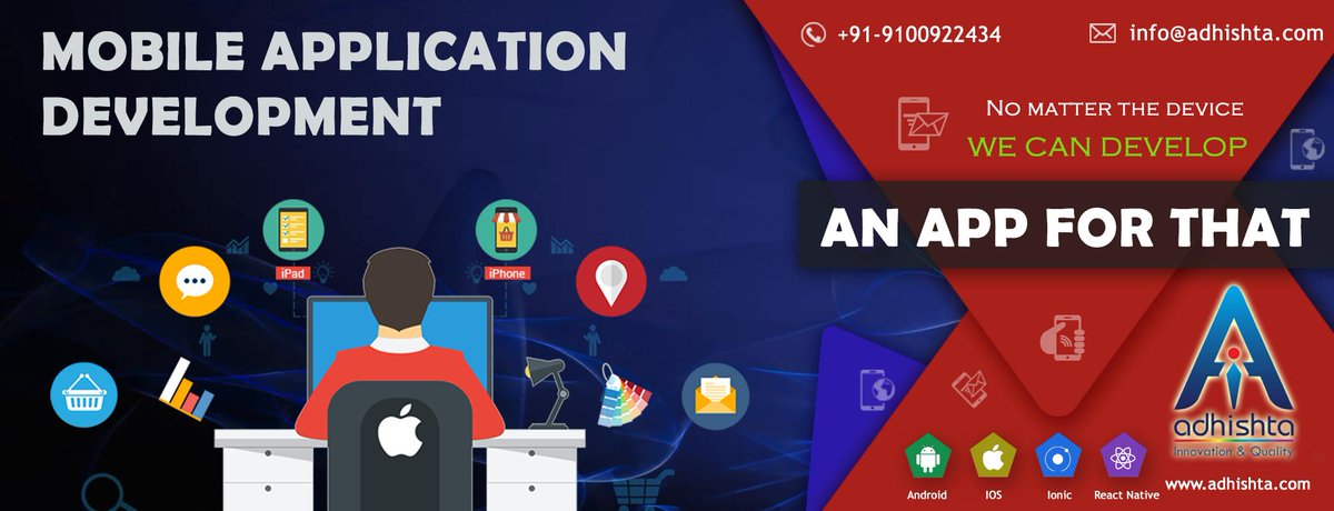 AdhishtaInfo's tweet image. Adhishta Infotech Provides #Mobile_App_Development_services.
#androidappdesign #hybridappdevelopment #reactnativeapp #appmaintainance #iosapp #appdevelopmentcompanies
Contact Us:
info@adhishta.com
adhishta.com/mobile-app-dev…