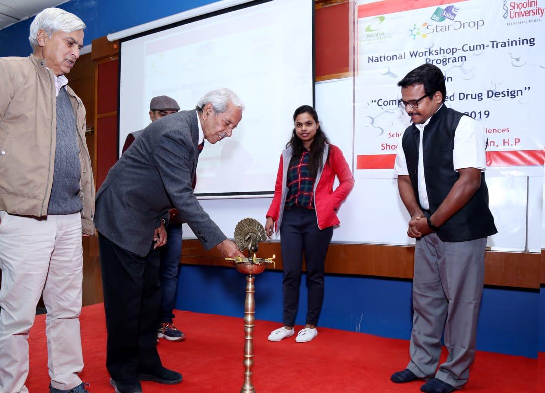 Shoolini is hosting a National Workshop & Training Program on Computer-Aided Drug Design. Glimpses from the opening session. #science #research #drugdesign #drugdevelopment #innovationinscience #myshoolinimysuccess #thinklearning #thinksuccess