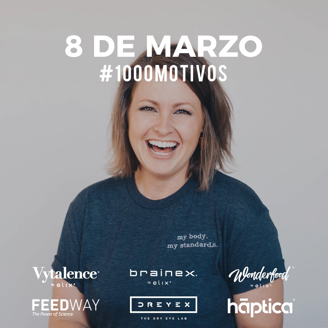 elixpharma's tweet photo. "Your body, your standards" 💁🏽♀❤
Todo el equipo de Elix os desea un feliz día internacional de la mujer!!
Por #1000motivos #8demarzo #8m #8m2019 #diainternacionaldelamujer #igualdad #girl #salud #bienestar #healthy #saludable #sano #fitness #activebalance #equilibrionatural https://t.co/BJp5otlHbD