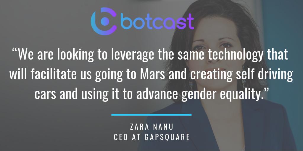 logic_dialog's tweet photo. In honour of #InternationalWomensDay, we'd like to throwback to Episode 2 of #TheBotcast when we spoke to Dr @ZaraNanu CEO at @gapsquare about how they're using #AI to close the #genderpaygap. Listen now ⇢ https://t.co/5yT7JvgYjV #womenintech #inspiringwomen https://t.co/e6tUbQPVZc