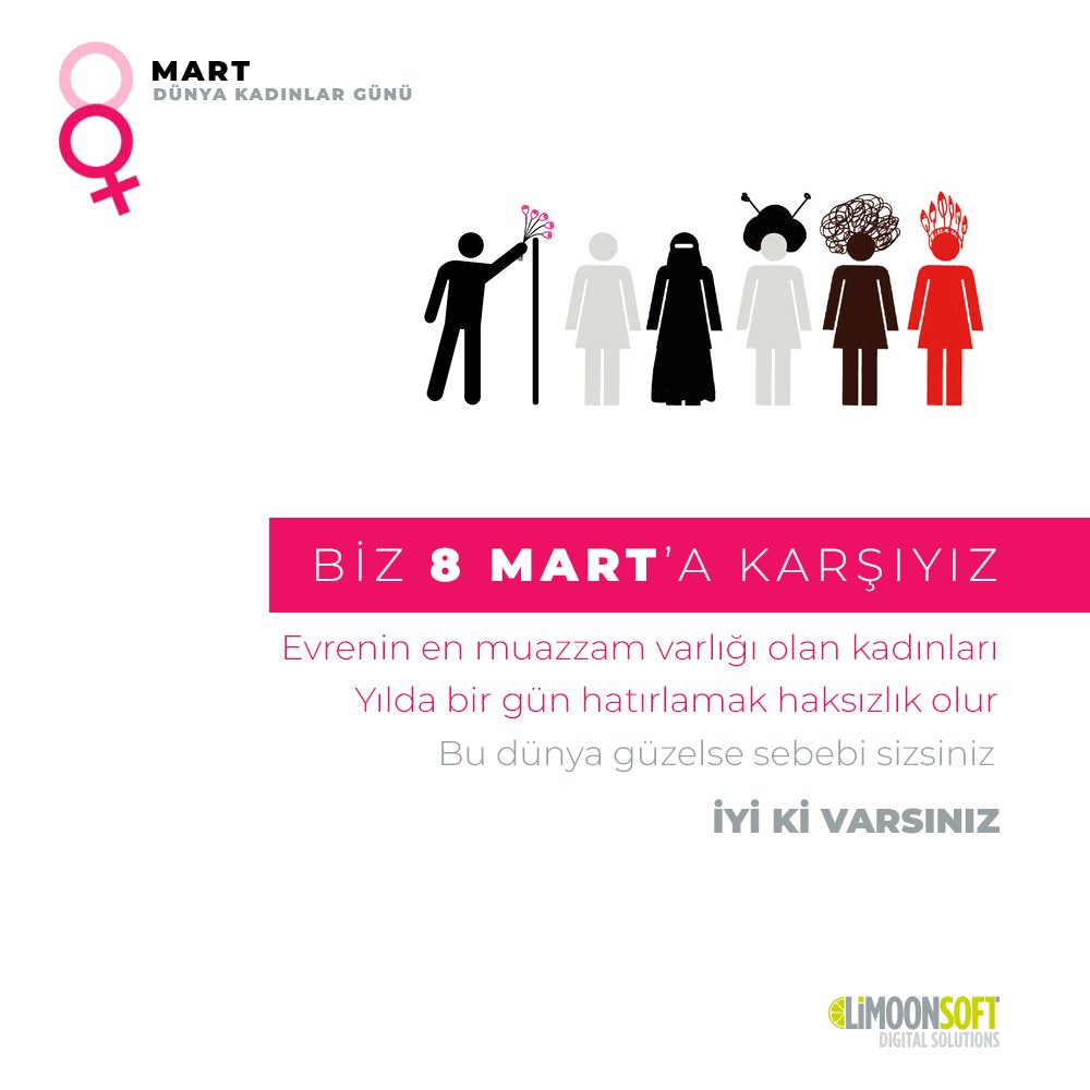 limoonsoft's tweet photo. ✨ İnsanoğlunun var olduğu ve var olacağı her gün özelsiniz. ☺ 
#limoonsoftburada #kadinlargunu #8martdünyakadinlargünü #kadin #women #work #kadingirisimci #instagood #world #8mart #emekcikadinlar #ozelgun #digitalart #sosyalmedya #graphicdesign
 #8martdunyakadinlargunu https://t.co/Fw8JTkwQYg