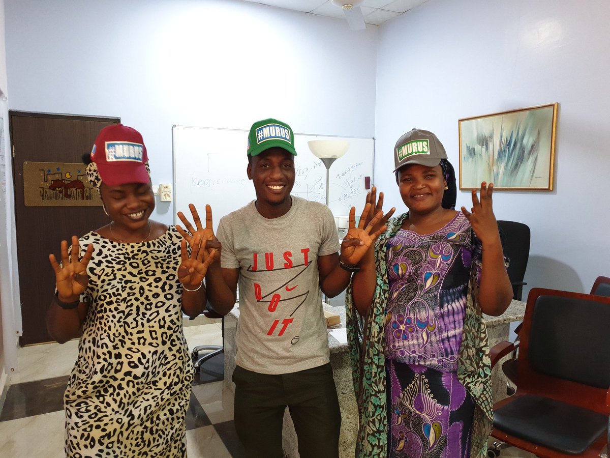 Dahirutweeter's tweet photo. #MURUS @GovKaduna we @kadstep are fully behind our Daddy Baban KADSTEP @elrufai. @HafizBayero let's do it again. #JOBSFLOW. https://t.co/UuYV1YlDtz