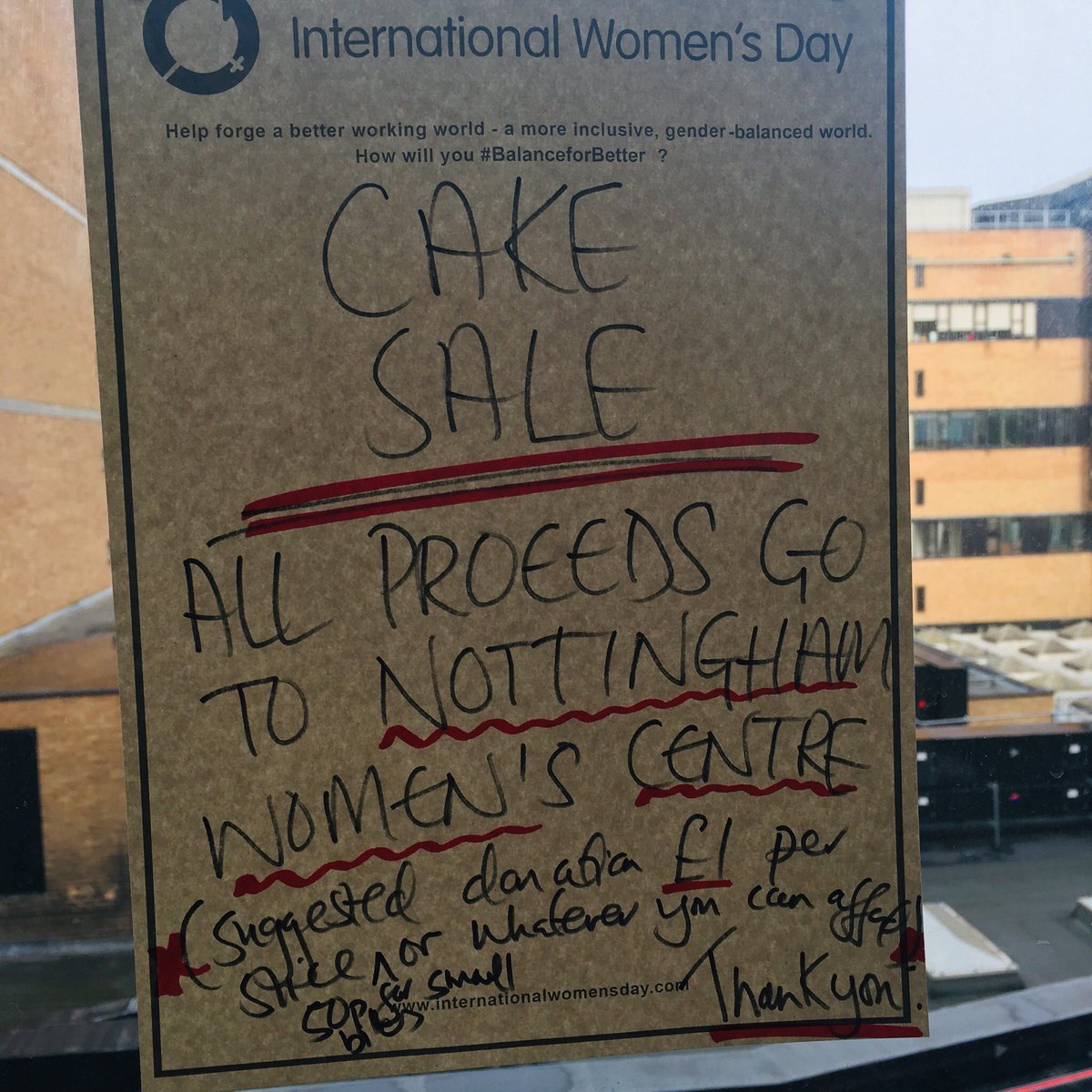 #HappyWomensDay2019 Let’s celebrate the women in the #NHS, after all, we make up 3/4 of the total workforce! Come and buy cake from Children’s Therapies d-floor/east block. All proceeds will go to @nottswcentre