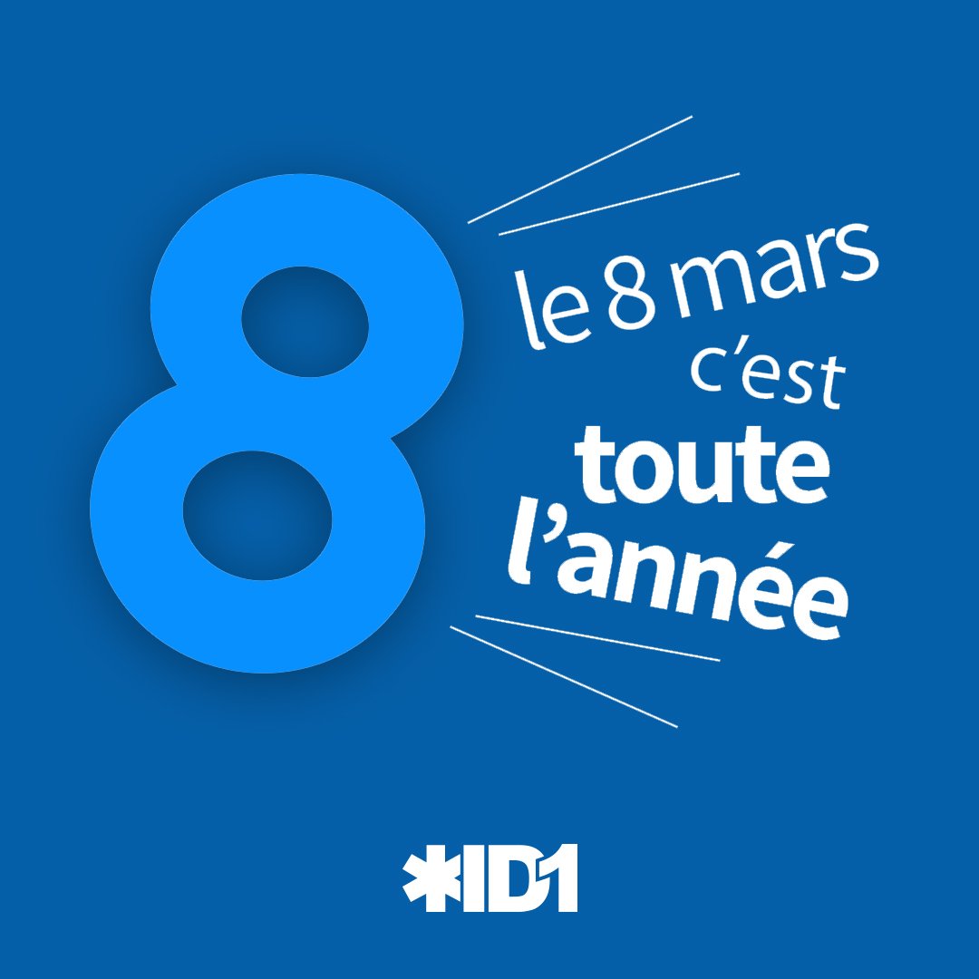 ID1life's tweet photo. En cette journée internationale du droit de femmes, ID1 soutient fièrement toutes ces femmes qui luttent dans le but de faire revendiquer leurs droits ! ✊ https://t.co/ZSDuL5eYzs