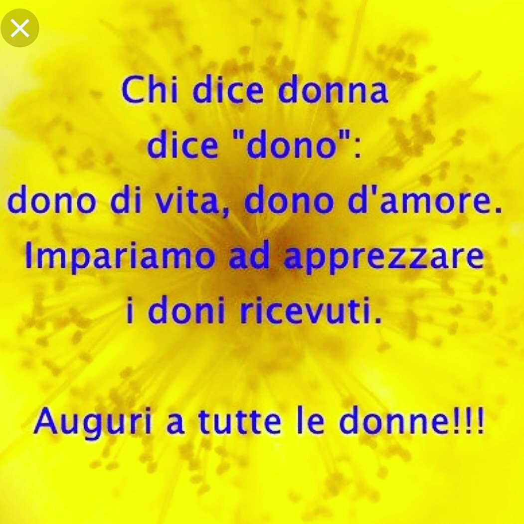 AnnaMautone3's tweet photo. La festa della donna deve essere anche un momento di riflessione per capire che le donne vanno sempre rispettate basta  violenze sulle donne #festadelladonna #auguri #8Marzo #WomensDay2019 #follower#instagram #frases #parolenuove #aforismi #citazione #festainternazionale #mimosa https://t.co/CI7GuyLHse