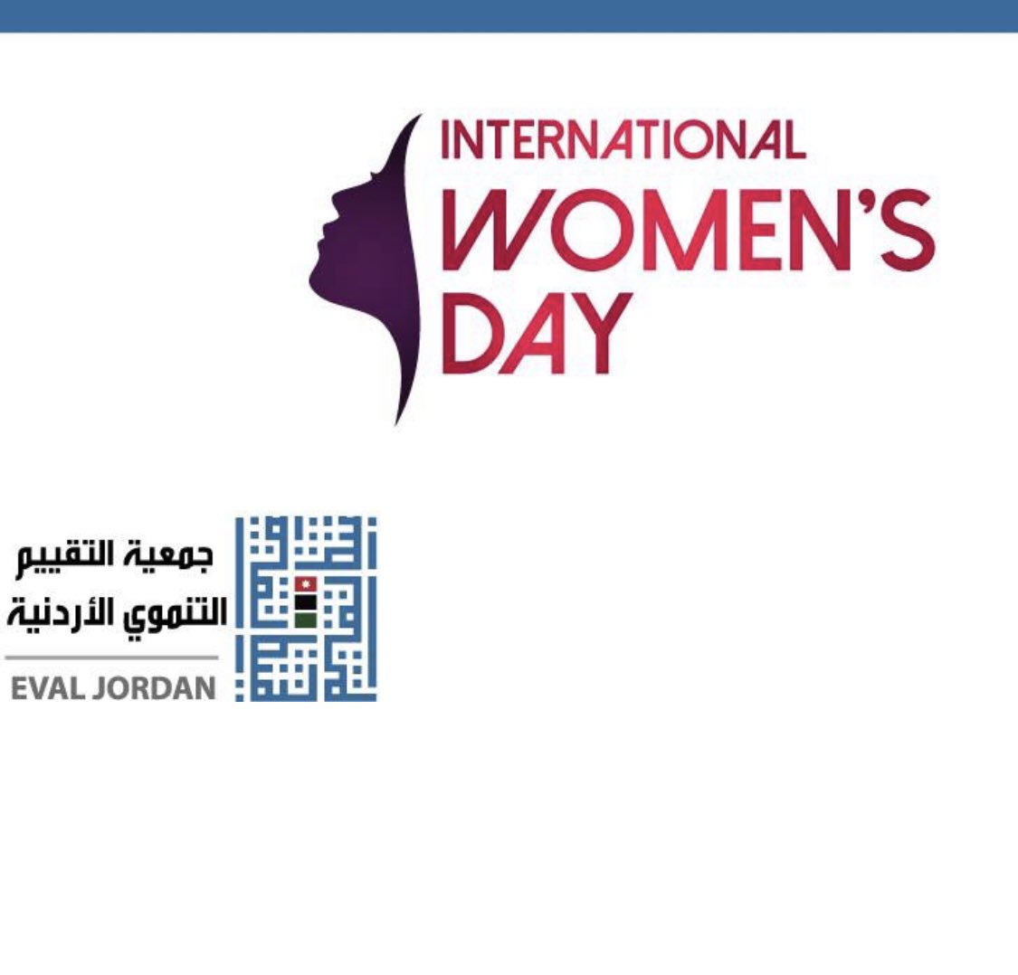eval_jordan's tweet photo. On #womenday, EvalJo would like to thank all the amazing, hardworking and inspiring EvalJo women #members for their efforts in being a crucial part in achieving #EvalJo mission and objectives. Happy #InternationalWomensDay2019 to #EvalJordan women and all women around the world. https://t.co/EIEWoRZd29