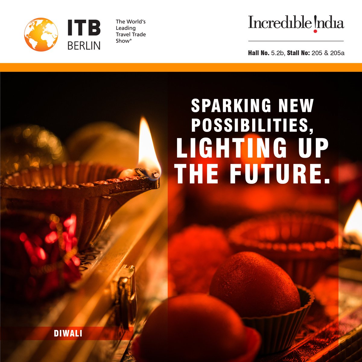 incredibleindia's tweet photo. Forge new partnerships and discover a wealth of opportunities with #IncredibleIndia at the Internationale Tourismus-Börse (ITB) 2019. Visit India Pavilion at stall no.s 205 &amp; 205a to know more. #ITBBerlin 2019

@tourismgoi @alphonstourism @ITB_Berlin @indiawtm2016 https://t.co/e3SUXk8Pu3