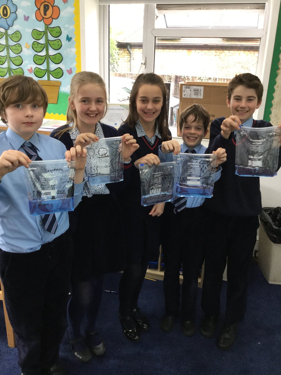 prospecths's tweet photo. Year 6 have been modelling the water cycle as we revised the process of evaporation and condensation. We are now able to attach them to a sunny window and see the processes in action! #PHS #ScienceForTheWin #JustWaitUntilNextWeek #Condensation #Evaporation #Precipitation https://t.co/OT4olhPRa6