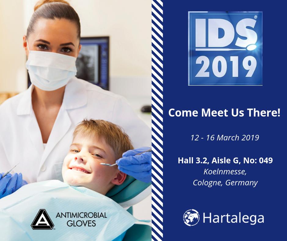 AMG_Gloves's tweet photo. Meet us at the International Dental Show (IDS) from 12 to 16 March 2019 at Cologne, Germany! https://t.co/jUf50UuZri