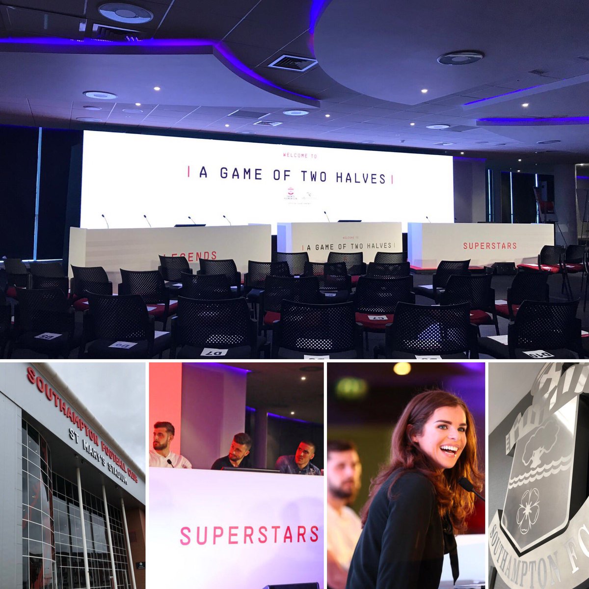 The Brighter Team were at <a href="/SouthamptonFC/">Southampton FC</a> this week for A Game of Two Halves #SaintsFC #SFC_foundation #eventprofs