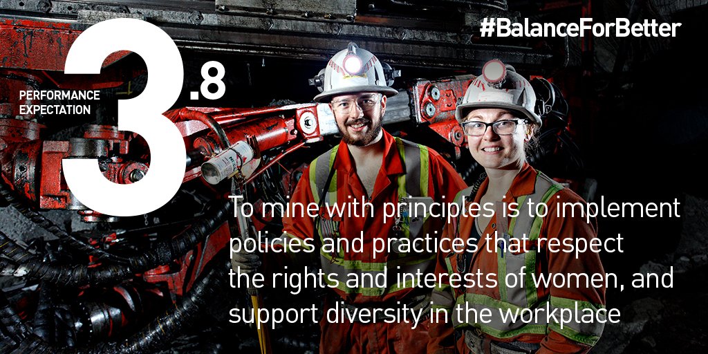 Balance drives a better working world. We proudly celebrate the critical work of #WomenInMining. And this #InternationalWomensDay we reaffirm our commitment to support diversity in the workplace. Balance is not a women's issue, it's a business issue. #BalanceforBetter #IWD19