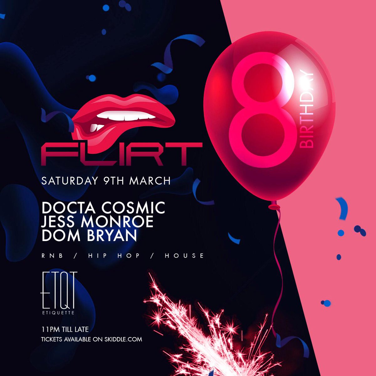 tomjking23's tweet photo. Only one more table available at @EtqtBirmingham tomorrow for this event. @FLIRTnights is going to be a very good night https://t.co/SGiMurWXPS