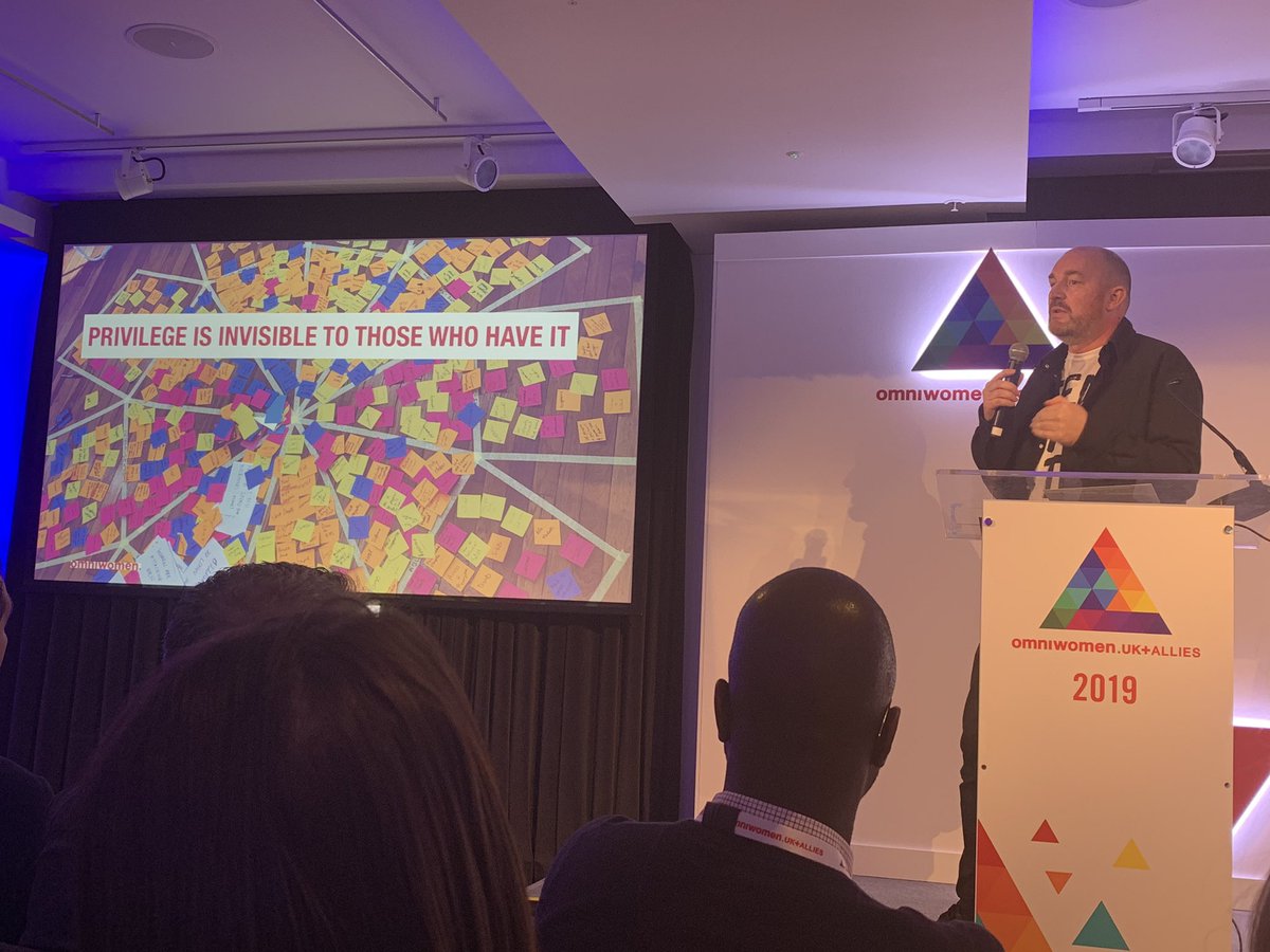 fionaaustin289's tweet photo. Honest talk from @iancrocombe @facebook - “I benefit from sexism and racism”. #OmniwomenUK #InternationalWomansDay #feedbackisagift https://t.co/GHTKFkdLst