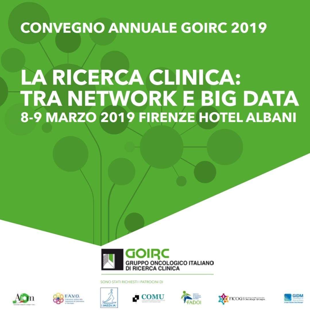 aimac_it's tweet photo. Tra poco si terrà il convegno annuale #Goirc per ragionare sull'utilizzo dei #BigData in #oncologia: rischio o opportunità x la #ricerca #scientifica, x la #clinica, per la #medicina di #precisione, per la #sostenibilità del #SSN, per i #malati di #cancro.
#datascience #ehealth https://t.co/LSoVrEJ79c