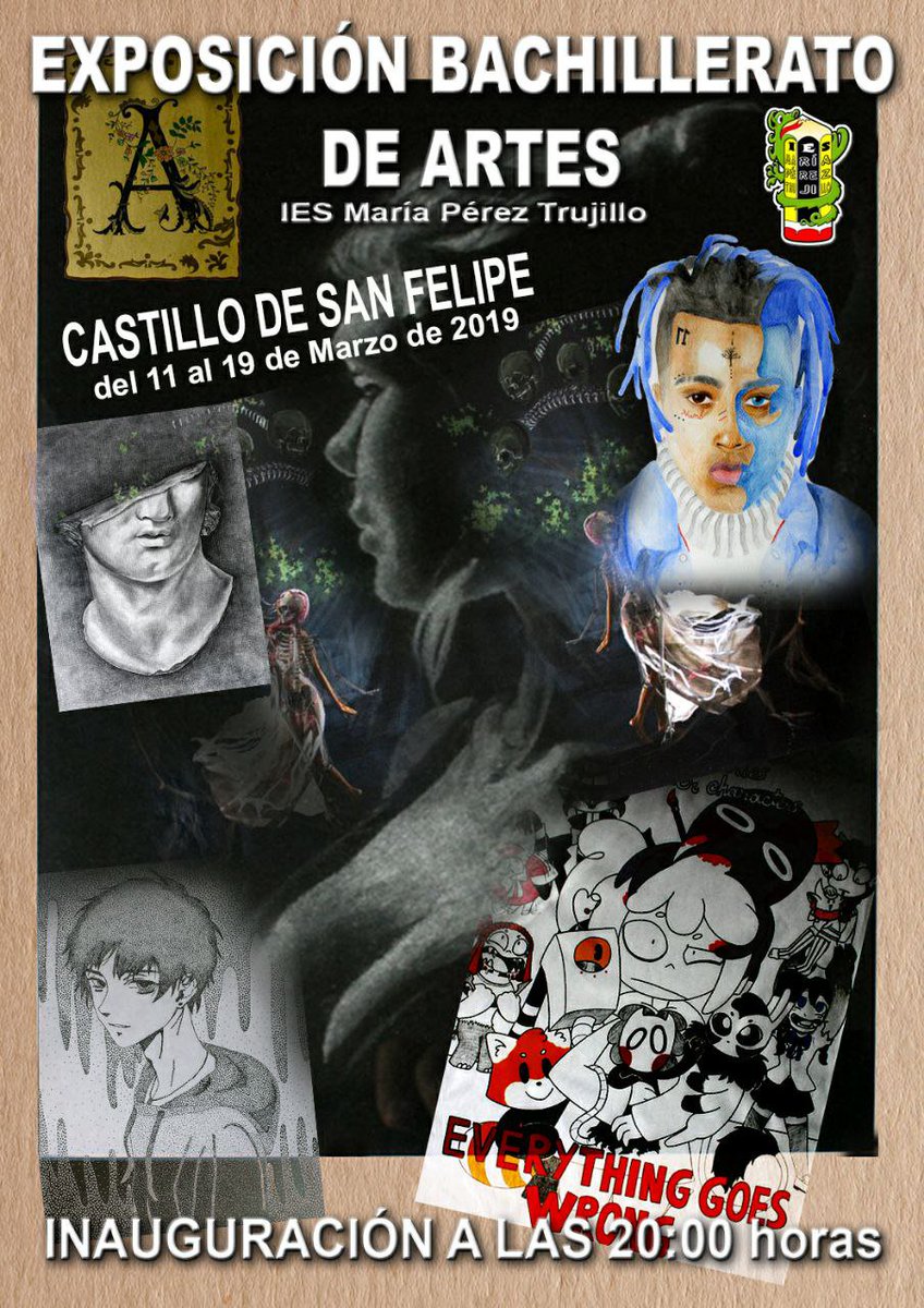 IESMPT's tweet photo. Inauguración de la Exposición de Fotografía y Dibujo del alumnado de Bachillerato de Artes Plásticas, Artes Escénicas y Ciencias Sociales del @IESMPT
https://t.co/CA03hP3dPH https://t.co/o5wB38DQN9