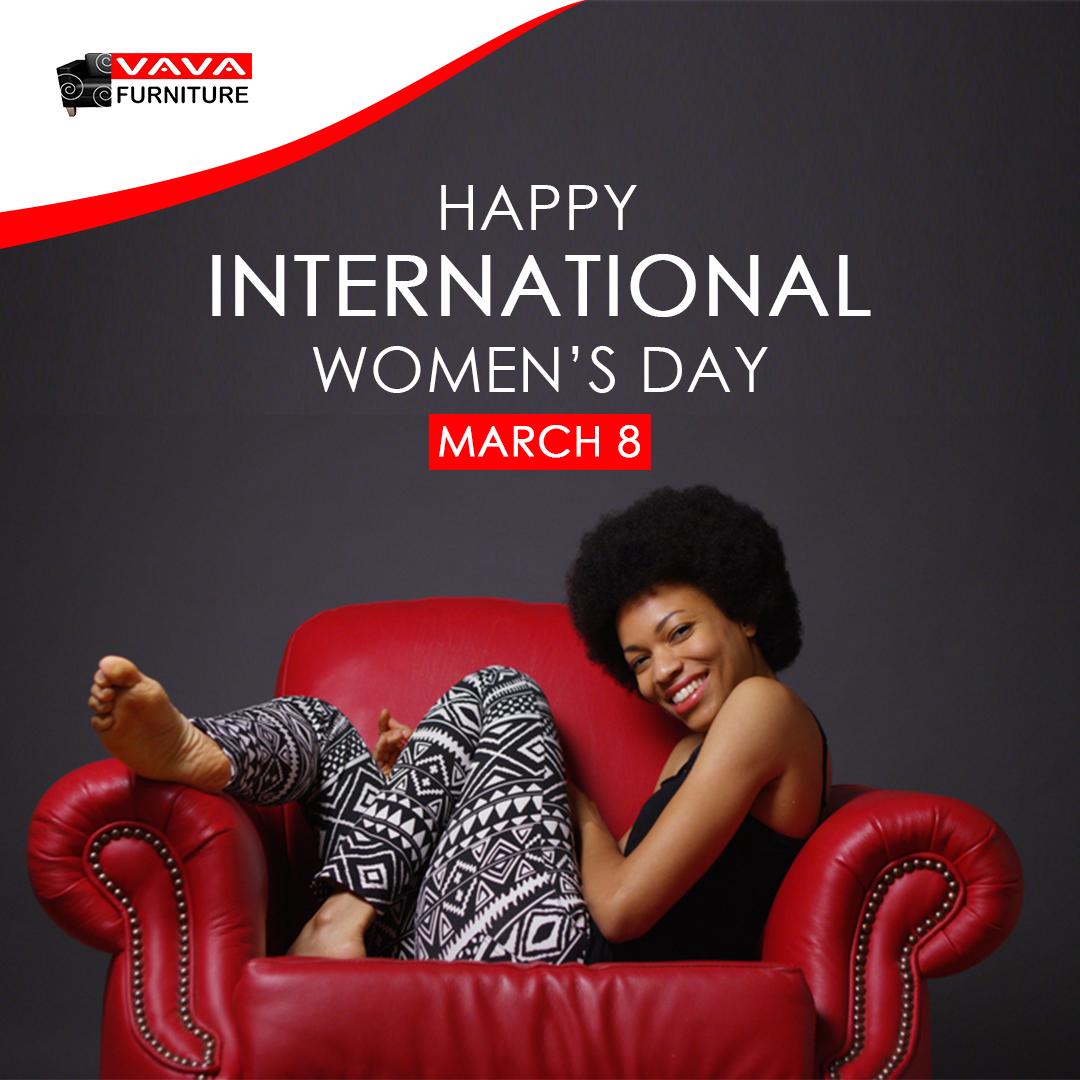 vavafurniture's tweet photo. We live a life of comfort and ease because of you so you should enjoy yours too. Happy International Women's day.

#Vava #InternationalWomen'sday #HappyWoman #Strongwoman #Funitures #Comfort #Ease #Enjoy https://t.co/XRiSIJfkjC