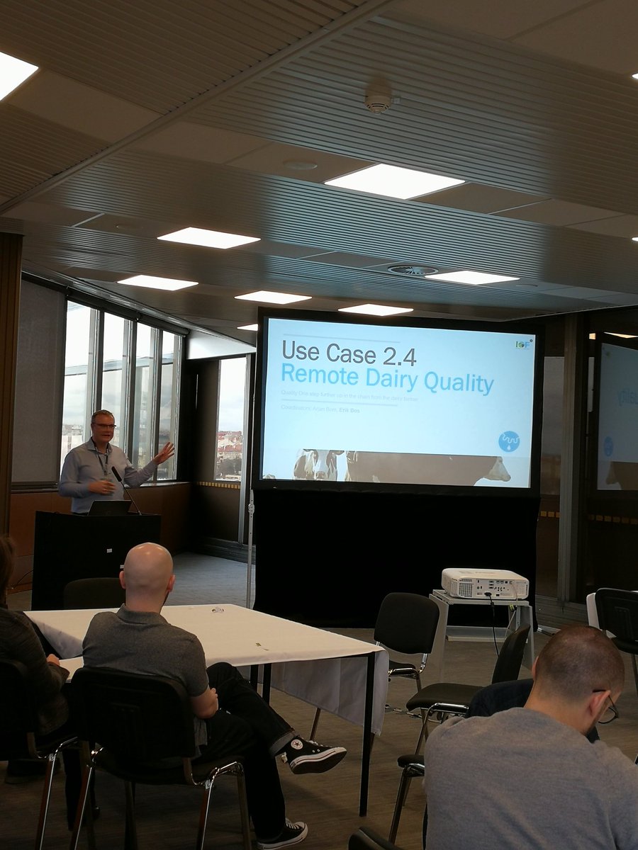 One of the use cases in the dairy trial of <a href="/IoF2020/">IoF2020</a> presenting their progress, having a solution already in commercialization stage and with further plans to develop another IoT solution with hardware and software. #IoF2020 #IoT #innovation #innovative #IoTsolution