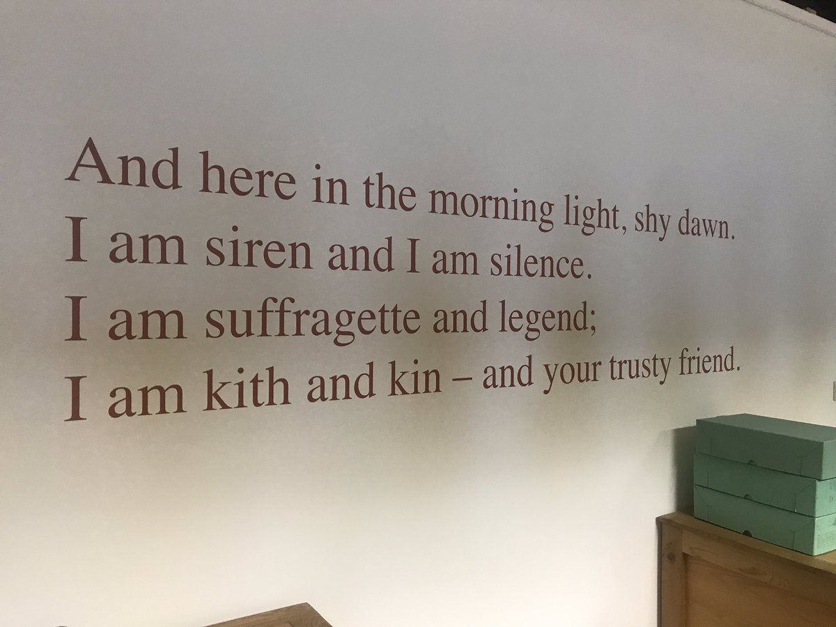 larabradley14's tweet image. It was fitting that I spent yesterday @womenslibrary taking part in their wonderful #DecodingInequality project. Thank you to the staff there for welcoming us so warming, as always. Happy #InternationalWomenDay2019 to you all.