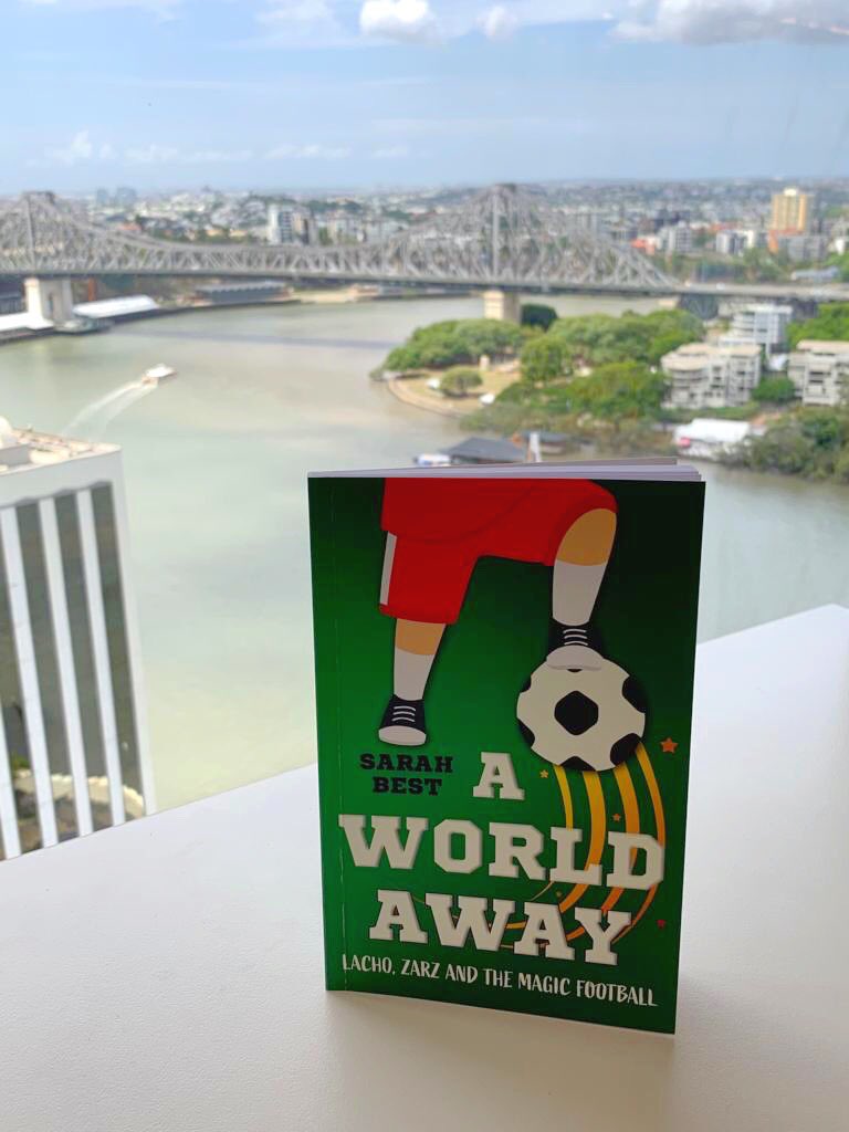 SarahBestPerth's tweet image. Look what’s just landed in Australia 🇦🇺 ‼️  ‘A World Away - Lacho, Zarz &amp;amp; the Magic Football’ is now available to buy at 
canberrabooks.com.au  
And for a special opening offer there’s a $5 discount #nowisoundlikeasalesman