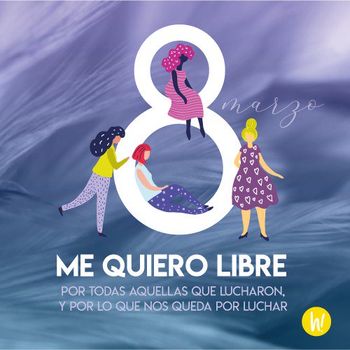 happ_bepositive's tweet photo. #FelizDiaDeLaMujer ♀️♀️ Por lo que hemos conseguido y lo que nos queda por conseguir #mequierolibre #8M https://t.co/3u77BSyChq