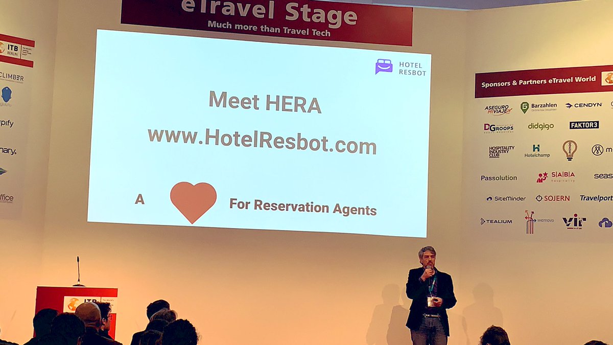 hotelresbot's tweet photo. @stevedowuk :)what you missed Perfect closing for the #itbberlin.
 Pitch n Panel @eTravel World With Brendan May
#RunWithTheMachines #ITB #ITB19 
@valtrese @andrebaljeu @conichiofficial @Hospitality_IC @Daniel #HospitalityIndustry @ITB_Berlin https://t.co/xrWAEiZQJa